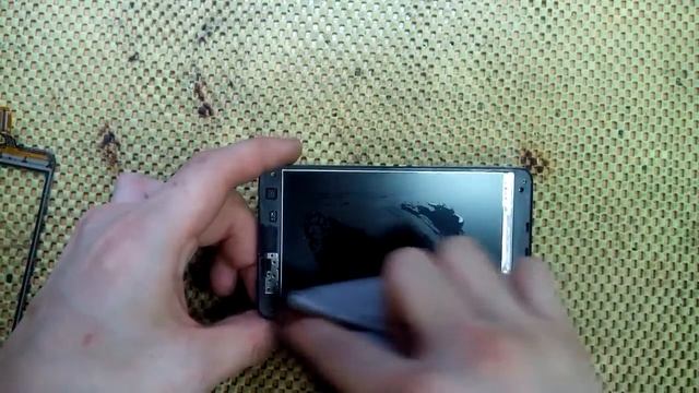 Nokia Lumia 625 замена сенсорного стекла, разбор смотреть онлайн