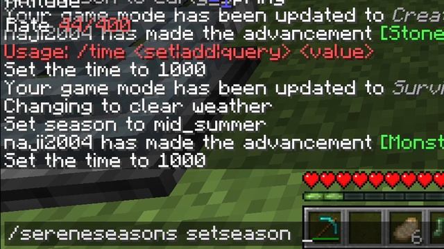 Minecraft Mod Review: Tough as Nails and Serene Seasons смотреть онлайн
