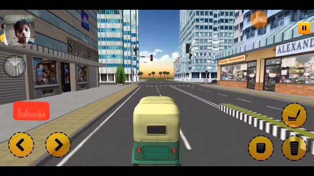Offroad Tuk Tuk Rikshaw Taxi Simulator 2019 - Tuktuk Gameplay FHD смотреть онлайн