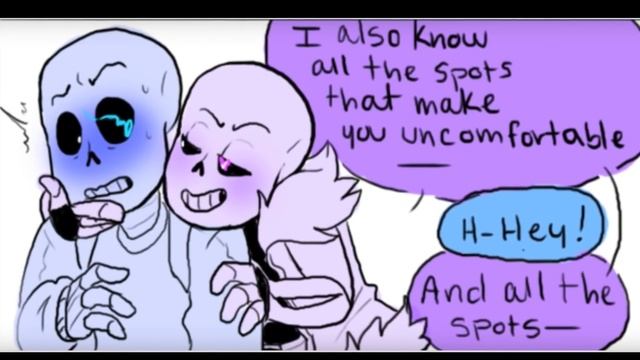 Sans' Dirty Fantasies [AKA Bone Touch] (NSFW Undertale/lust Comic Dub) [Revamped] смотреть онлайн