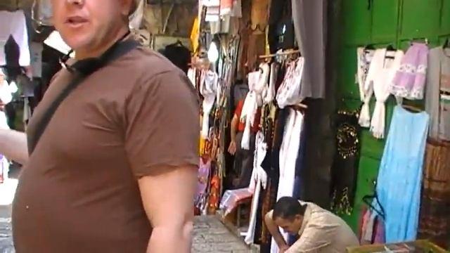 Ierusalim.Иерусалим дорога ведущая к стене плача. смотреть онлайн