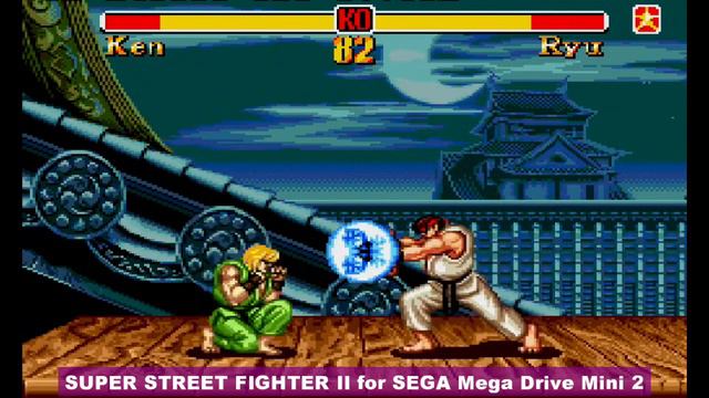 SUPER STREET FIGHTER II(SEGA Mega Drive Mini 2) смотреть онлайн
