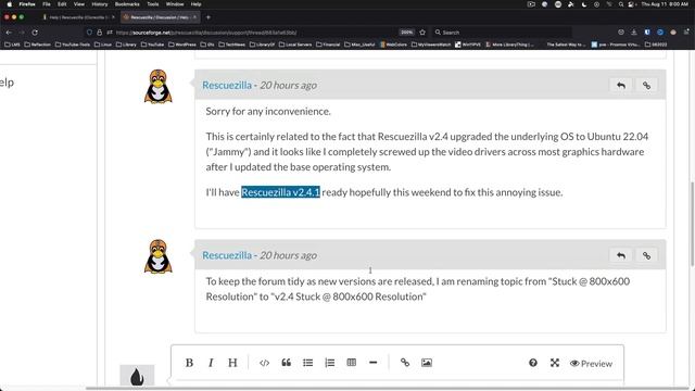 Rescuezilla 2.4 is here! смотреть онлайн