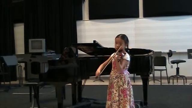 Laura plays Bach Allemande at SC Talent Bank Competition 2013