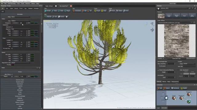 SpeedTree Tutorial #03 tree from scratch смотреть онлайн