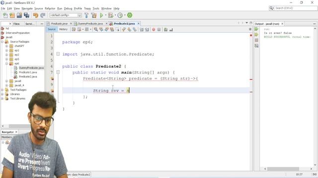 Lecture-6 | Java8 | Predicate | Lambda| Explanation | Example | Question смотреть онлайн