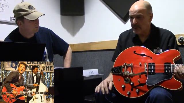 Gibson ES-345 guitar смотреть онлайн