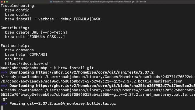Install Git on Mac Using Homebrew смотреть онлайн