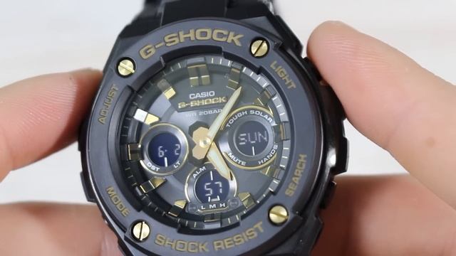 Обзор CASIO G-SHOCK GST-S300GL-1A | Где купить со скидкой