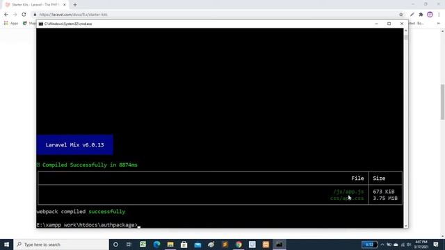 How to use Auth package in your laravel 8 project смотреть онлайн