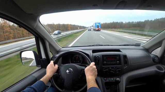 2017 Nissan NV200 1.5 dci | Тест-драйв POV смотреть онлайн