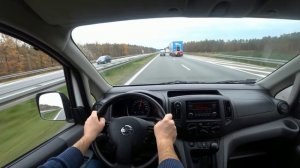 2017 Nissan NV200 1.5 dci | Тест-драйв POV