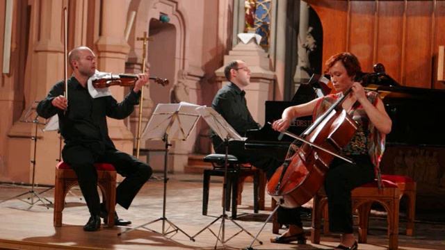 Шуберт Фортепианное трио Es-dur 1ч Schubert Piano trio op.100 1 mvt смотреть онлайн
