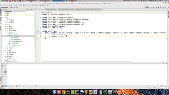 Урок Java 178: Сети 2: Sockets client side - Сокеты на стороне клиента смотреть онлайн