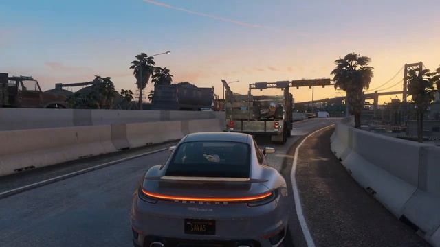 GTA 5 / Porsche 911 Turbo S Realistic Graphics and Gameplay смотреть онлайн