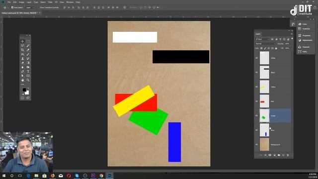 Rearrange layers in Photoshop │ Photoshop CC 2018 Bangla Tutorial смотреть онлайн