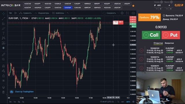 Наторговал На MACBOOK На Intrade.bar! Бинарные Опционы Интрейд Бар! Простая Торговля И Заработок! смотреть онлайн