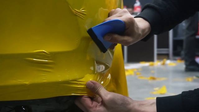 Оклейка желтой плёнкой Яндекс Такси в Алматы смотреть онлайн