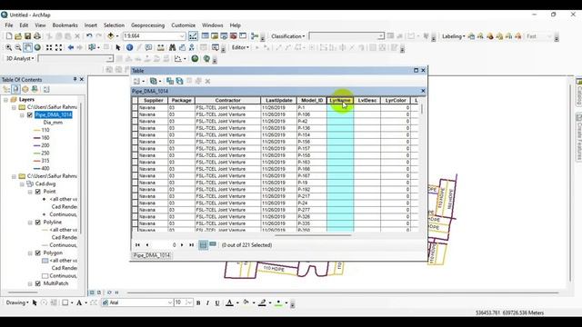 Converting GIS features into multiple AutoCAD layers based on attribute values (Field to CAD Layer) смотреть онлайн