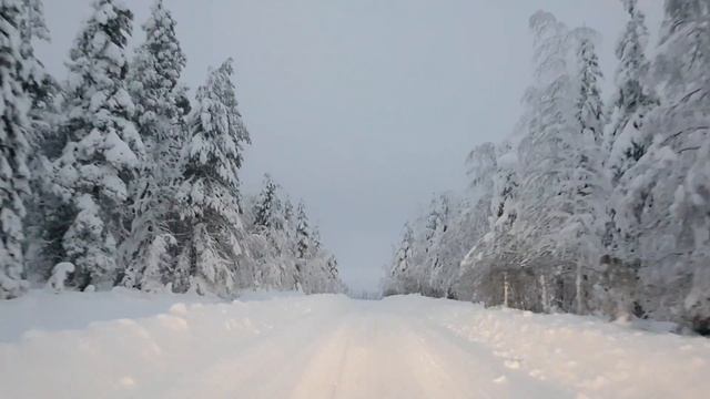 Snow Village Finland Kittilä Toyota Rav 4 D4D 2.2 Winter Snow December смотреть онлайн