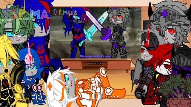 Autobots+Decepticon react [A really late 100 subs special][Tfp][Gacha] смотреть онлайн