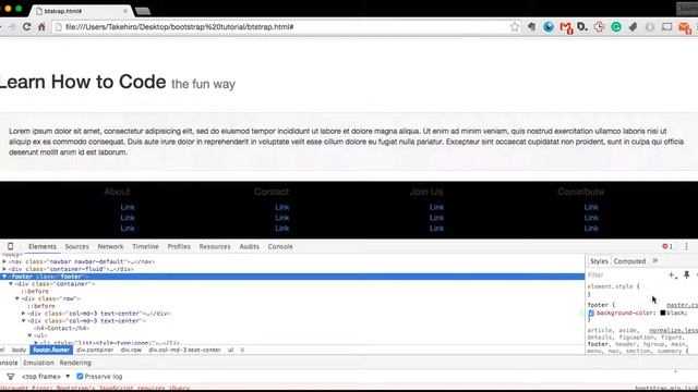 Google Developer Tools - Color Picker Tutorial смотреть онлайн