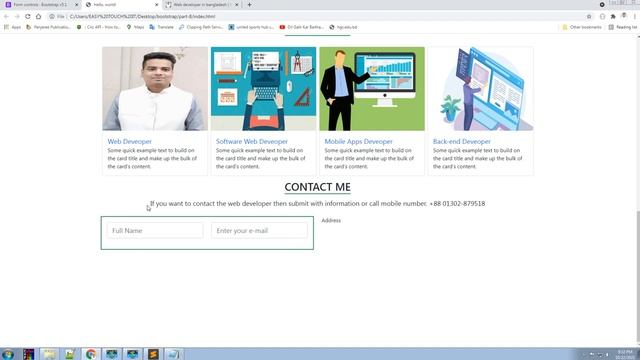 Bootstrap 5 forms | part - 8 | Bootstrap bangla tutorial смотреть онлайн