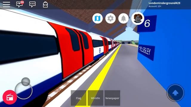 ROBLOX Mind The Gap Jubilee Line arrive at Wellesley смотреть онлайн