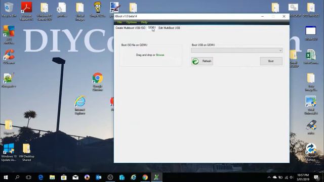 Create multiboot ISO and bootable USB Creator with XBOOT in Windows 10 смотреть онлайн