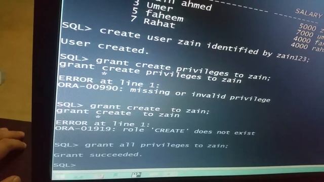 Grant priveleges and connecting to user #SQL смотреть онлайн