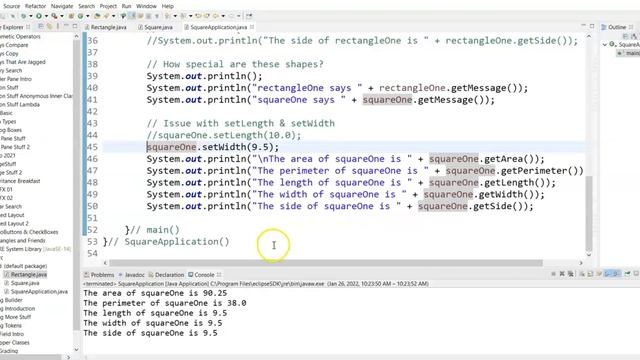 Java 10.2- Overriding; Protected; Chains of Inheritance смотреть онлайн