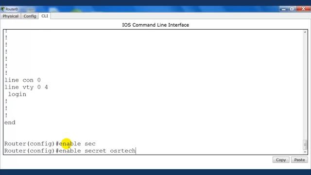 difference between enable secret and enable password in hindi lab-3 смотреть онлайн