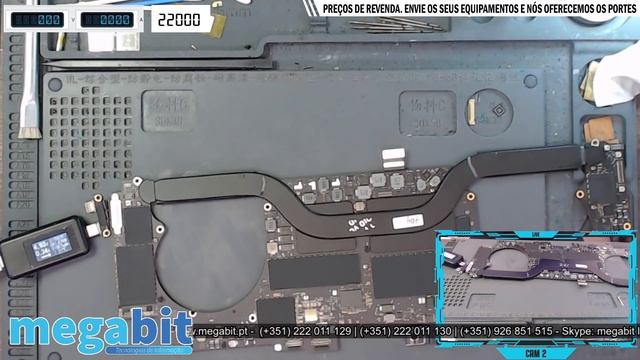 MACBOOK A1990 NÃO LIGA (CD3215)