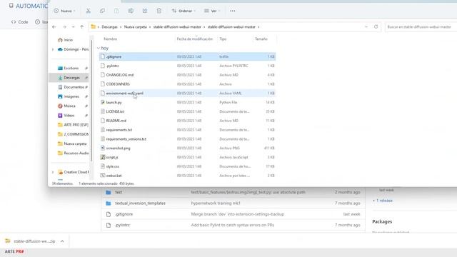 Cómo descargar e instalar AUTOMATIC1111 para Stable Diffusion смотреть онлайн
