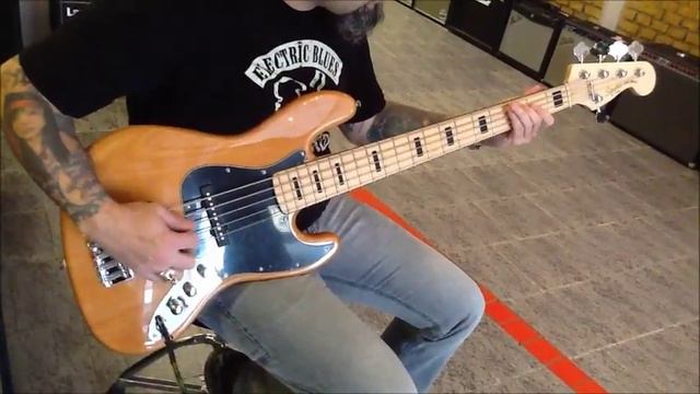 Squier Vintage Modified Jazz Bass V Natural - Lourival - Santo André - SP смотреть онлайн