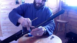 Как установить ремень на пневматическое оружие(на примере хатсана 125)