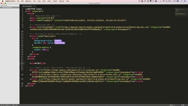 Bootstrap 4 (Alpha 6) utilities: Spacing смотреть онлайн