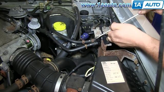 How to Replace Vapor Canister Purge Valve 00-04 Nissan Frontier смотреть онлайн