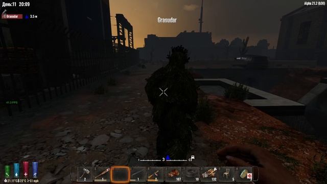 018. 7DtD Alpha 21.2. Classic Style Hardcore. День 11 [20240106]