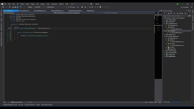 MongoDB ve .Net Core ile Otopark Uygulaması - DataAccess ve Business Katmanı смотреть онлайн