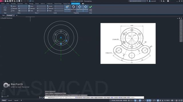 2D AutoCAD Exercise - 28 смотреть онлайн