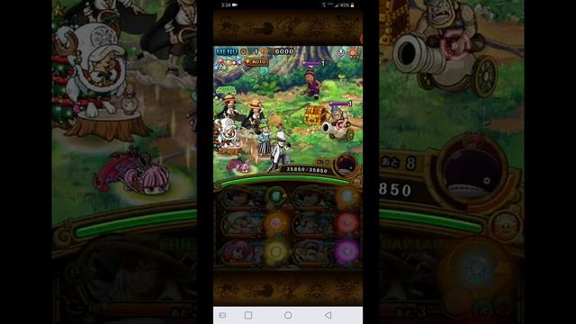 OPTC Shanks Crew Vs Raid Jinbei 60 Stamina
