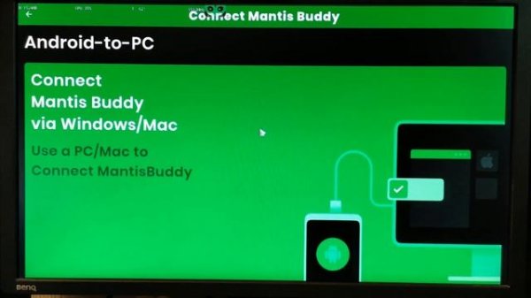 Mantis Gamepad Pro на тв-боксе