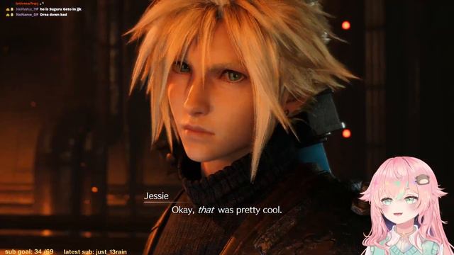 【FINAL FANTASY VII REMAKE】#1 DOWN BAD FOR CLOUD [01/03/2024] смотреть онлайн