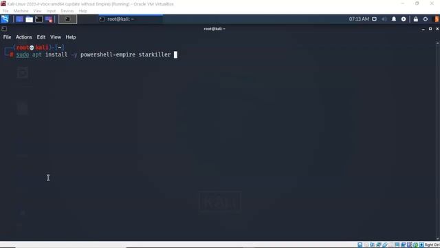 Installing PowerShell Empire/Starkiller On Kali Linux смотреть онлайн