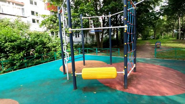 По просьбе подписчика.Обзор детской спортивной площадки в Тимоново.15 августа 2020 года. смотреть онлайн