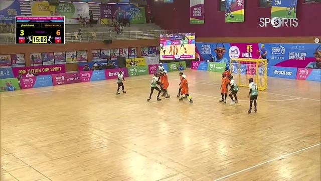 LIVE Roll Ball ? Semi FINALS, 37th National Games Goa 2023 | DD Sports смотреть онлайн