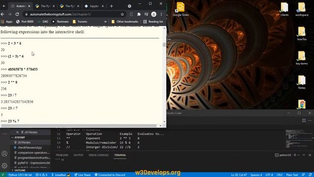 Chapter 1 - Automate the boring stuff with Python смотреть онлайн