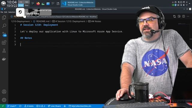 Learn C# with CSharpFritz - Hosting ASP.NET Core MVC with Linux смотреть онлайн
