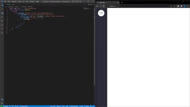How to create navbar using tailwind | React смотреть онлайн